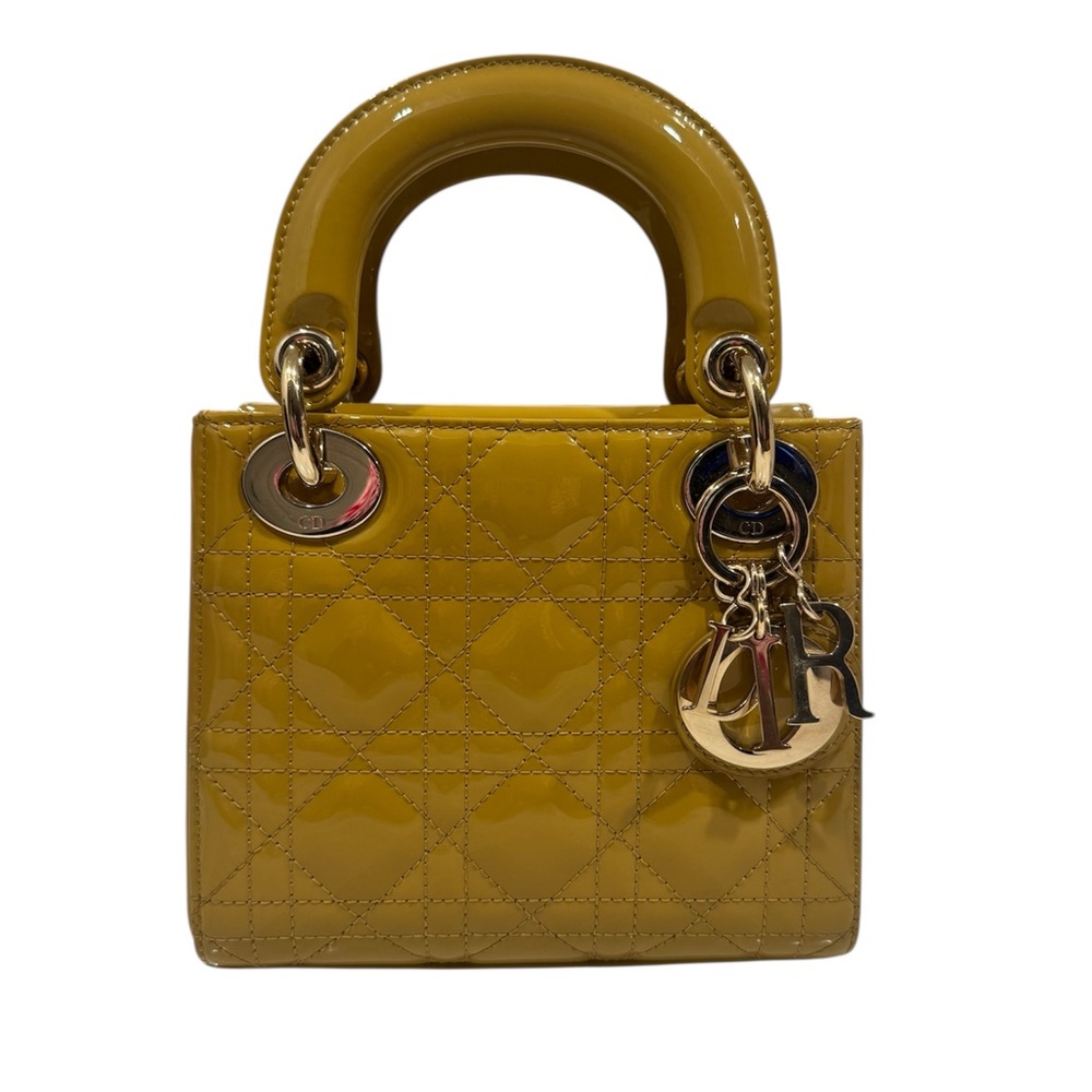 Lady Dior Mini - Mustard